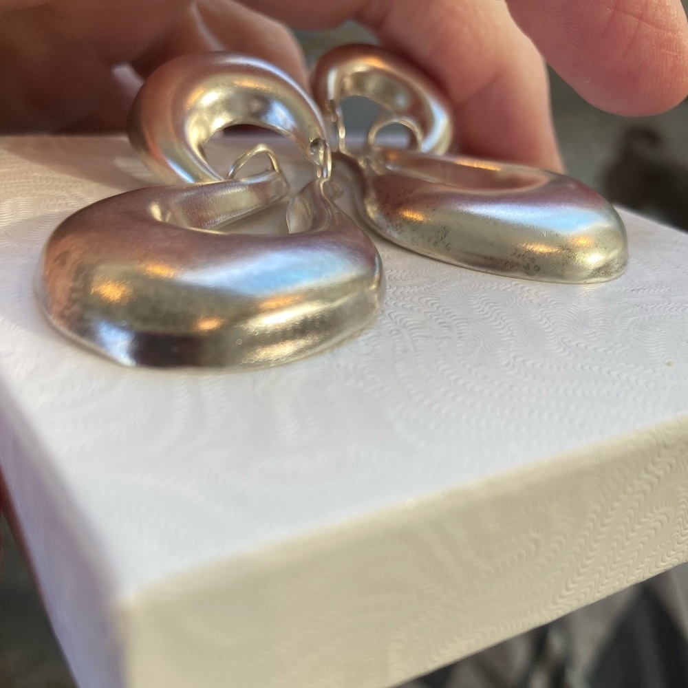 Solid Sterling Silver Earrings - image 7